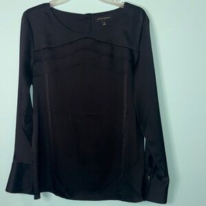 Banana Republic Elegant Black Blouse